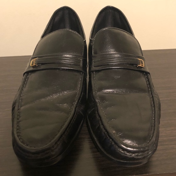 Florsheim Comfort Black Leather Men’s Slip-On Loafer - Picture 2 of 7